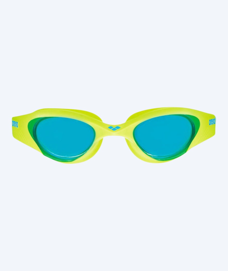 Arena svømmebriller for barn (6-12) - The One - Lyseblå/grønn