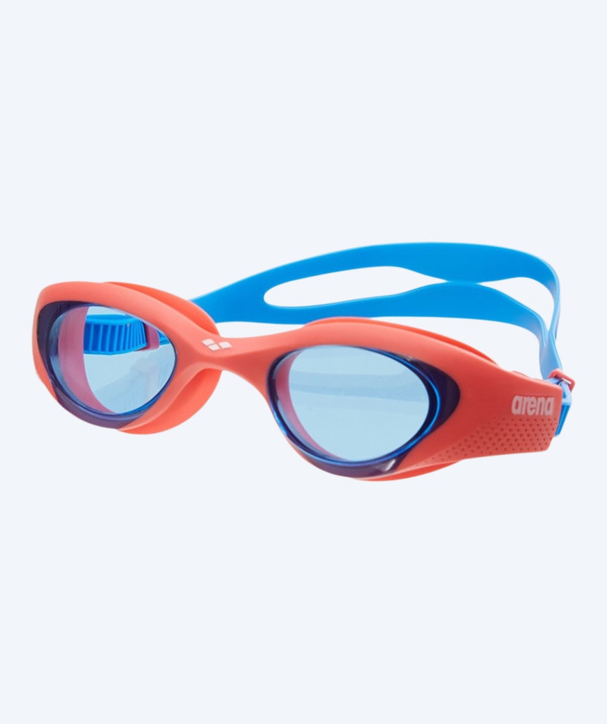 Arena svømmebriller for barn - The One - Lyseblå/rød