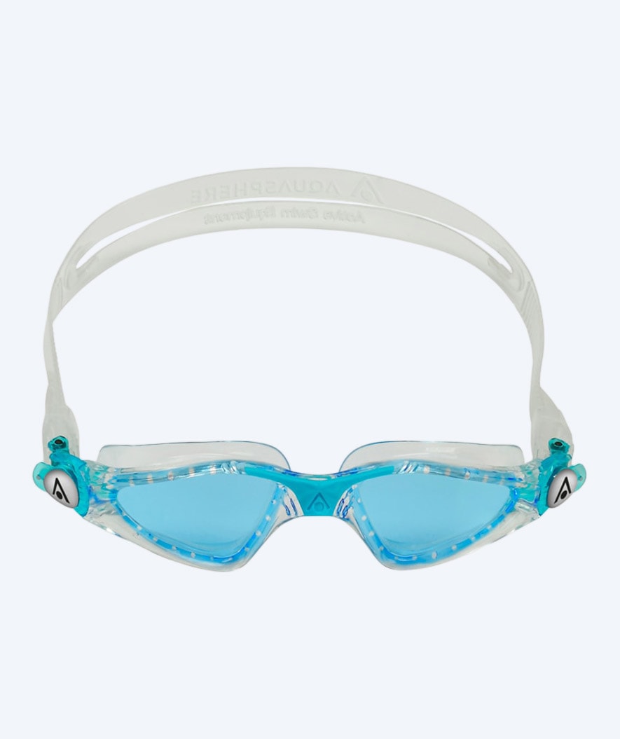 Aquasphere svømmebriller til barn (6-15) - Kayenne - Klar/blå