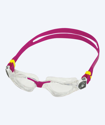 Aquasphere svømmebriller til damer - Kayenne - Klar/rosa