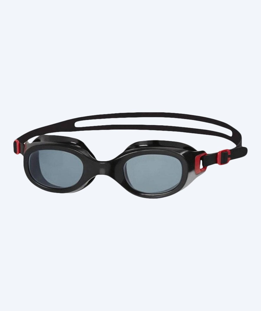 Speedo mosjons svømmebriller - Futura Classic - Rød/smoke