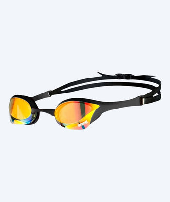 Arena Elite svømmebriller - Cobra Ultra SWIPE Mirror - Svart (gull mirror)