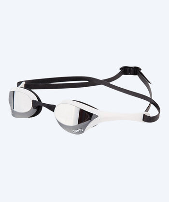 Arena Elite svømmebriller - Cobra Ultra SWIPE Mirror - Hvit (sølv mirror)
