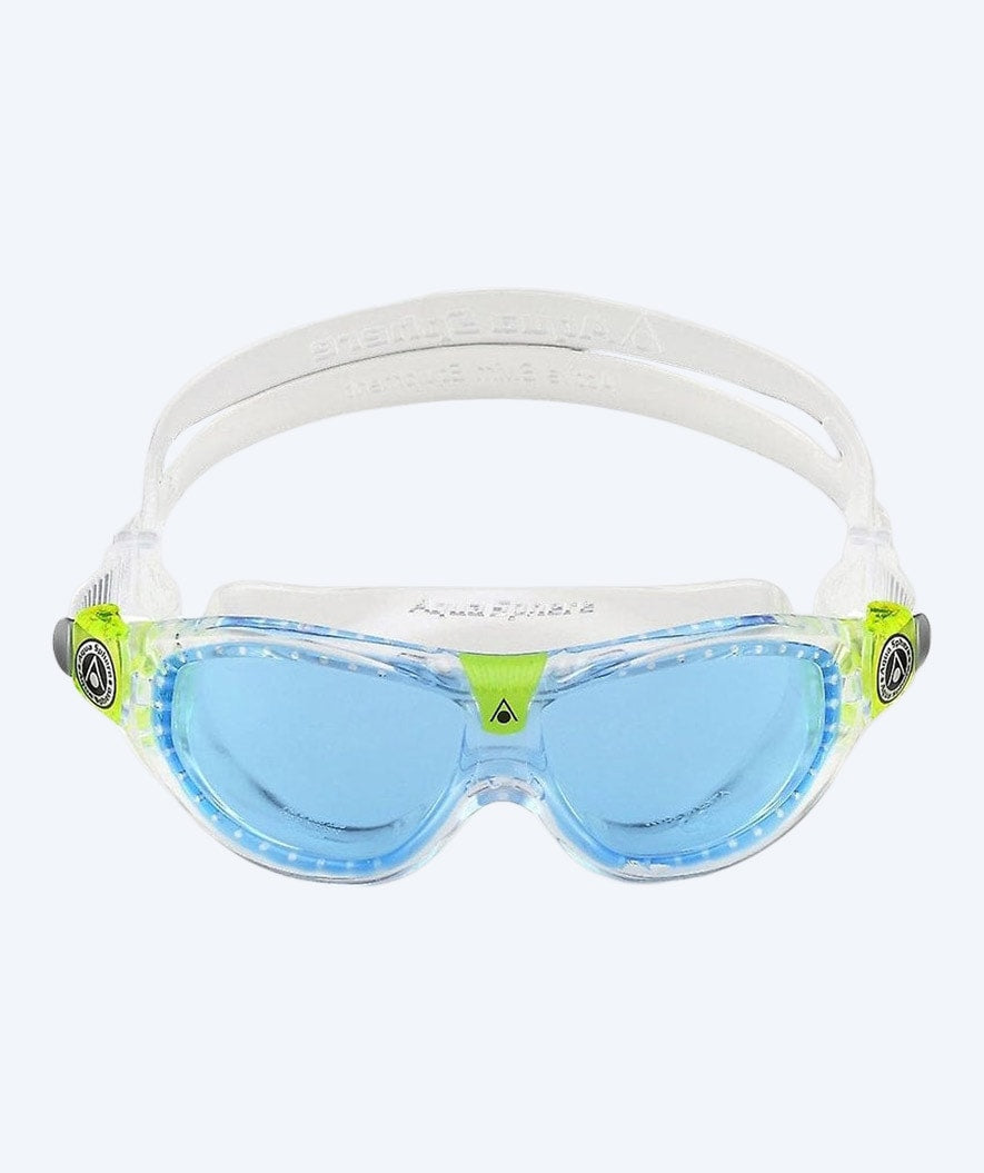 Aquasphere svømmebriller til barn (3-10) - Seal 2 - Hvit/klar (Blå linse)