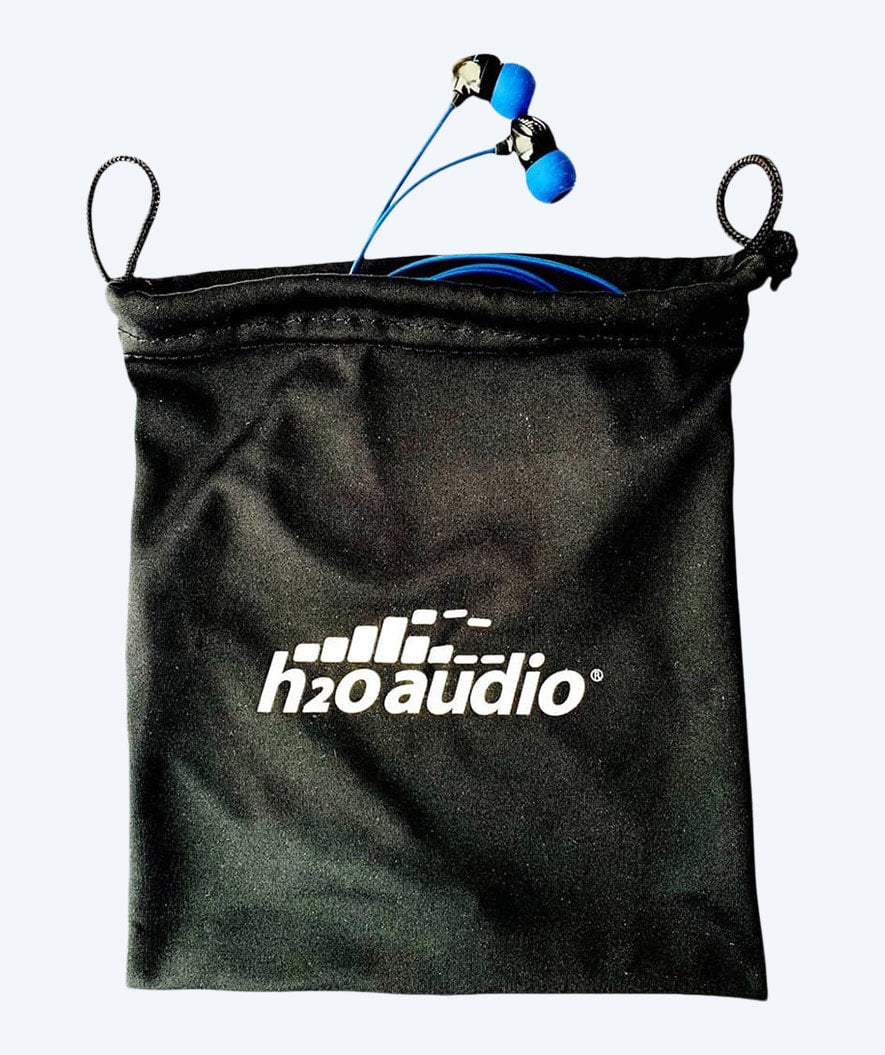 H2OAudio mikrofiber oppbevaringspose - Svart