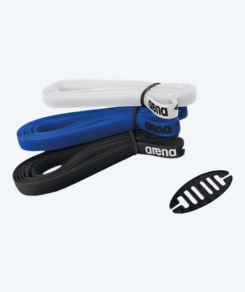 Arena stropper til svømmebriller - Cobra Ultra/Swipe - Svart/hvit/mørkeblå