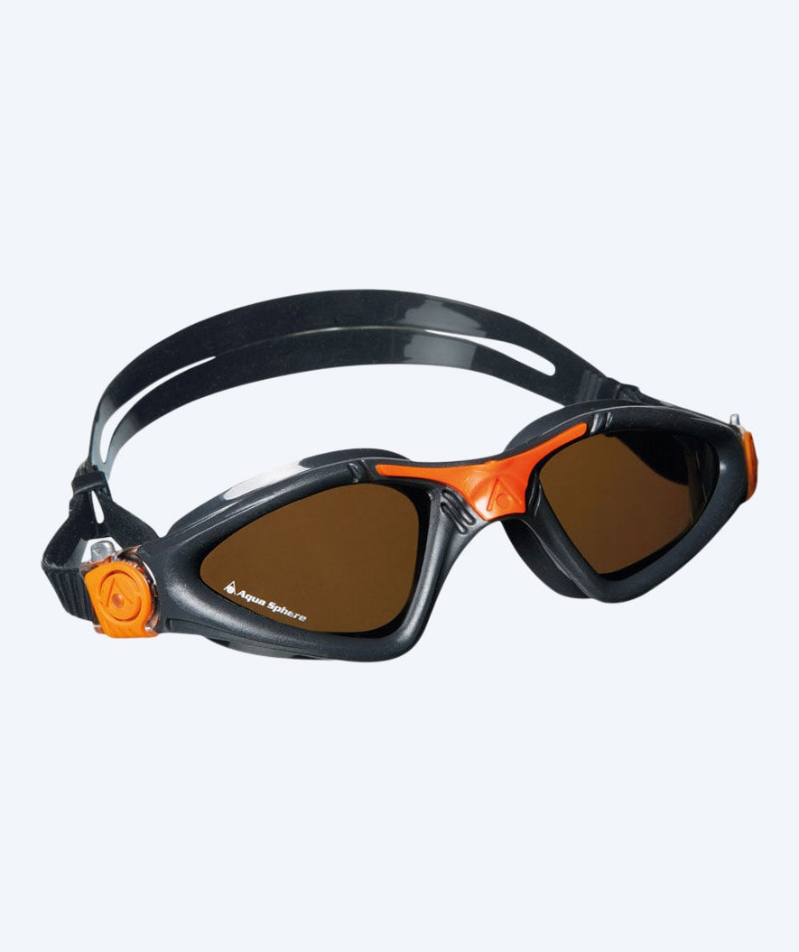 Aquasphere treningssvømmebriller - Kayenne Polarized - Oransje