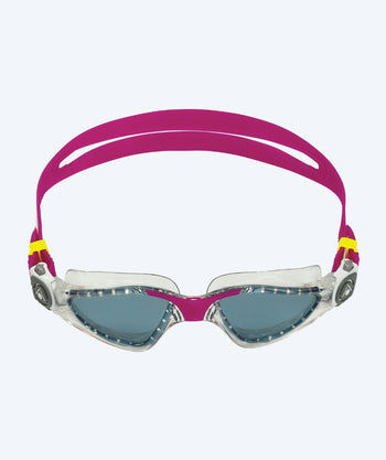 Aquasphere svømmebriller til damer - Kayenne - Klar/rosa (Smoke linse)