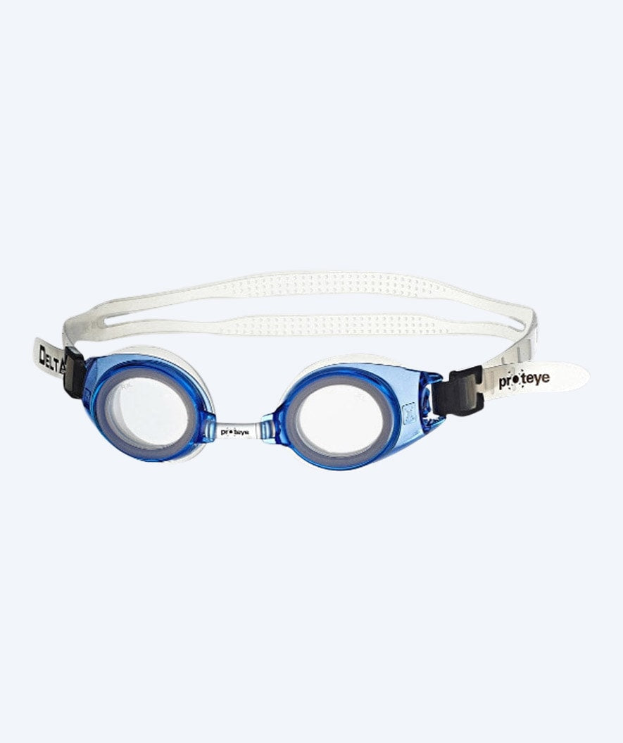 Primotec svømmebriller til voksne med bygningsfeil - Delta RX - Mørkeblå