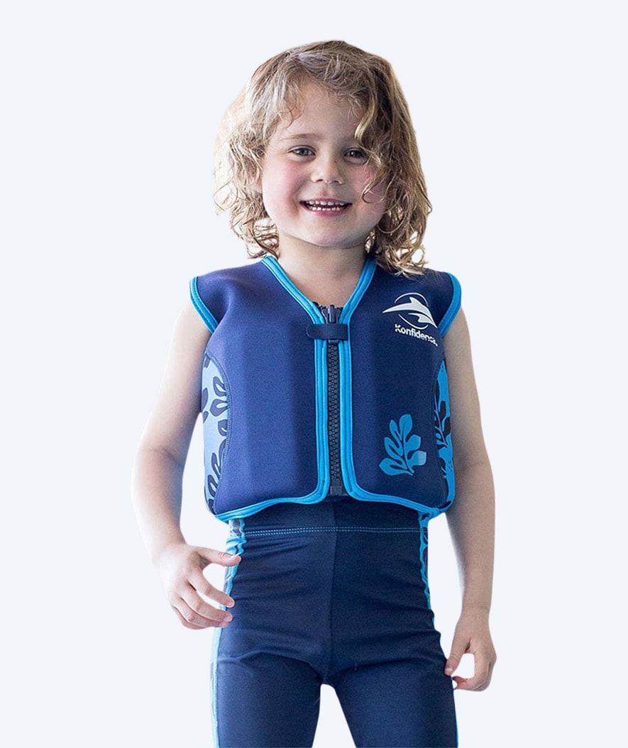 Konfidence svømmevest til barn - Original - Mørkeblå