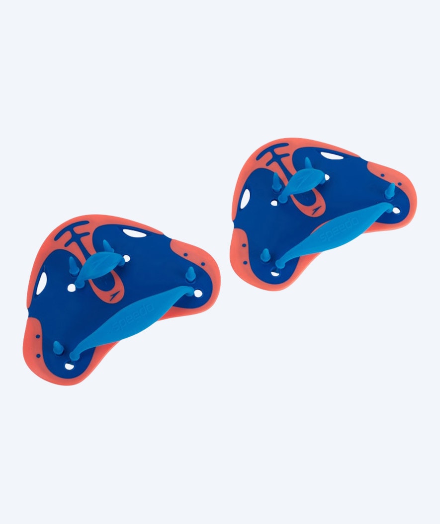 Speedo hånd paddles - Biofuse - Blå/oransje