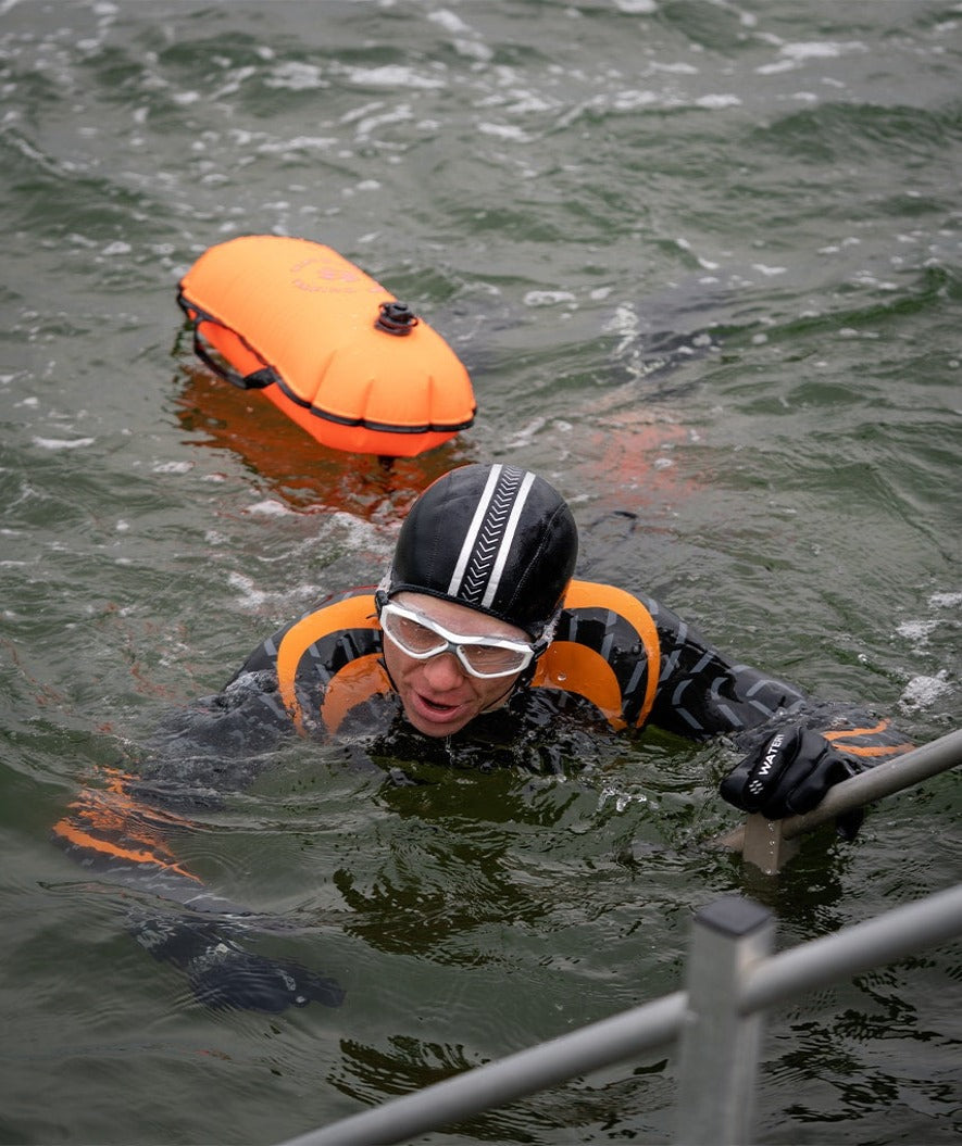 Watery svømmebøye - Carry Straps 28L - Oransje