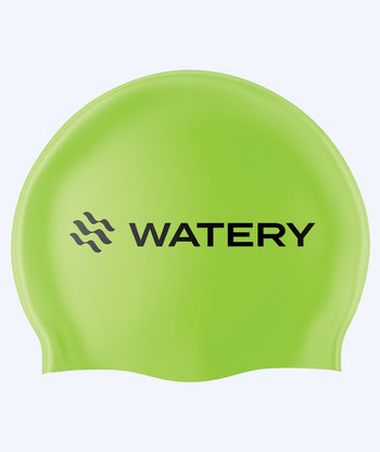 Watery badehette - Signature - Fluo grønn