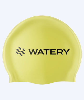 Watery badehette - Signature - Fluo Gul