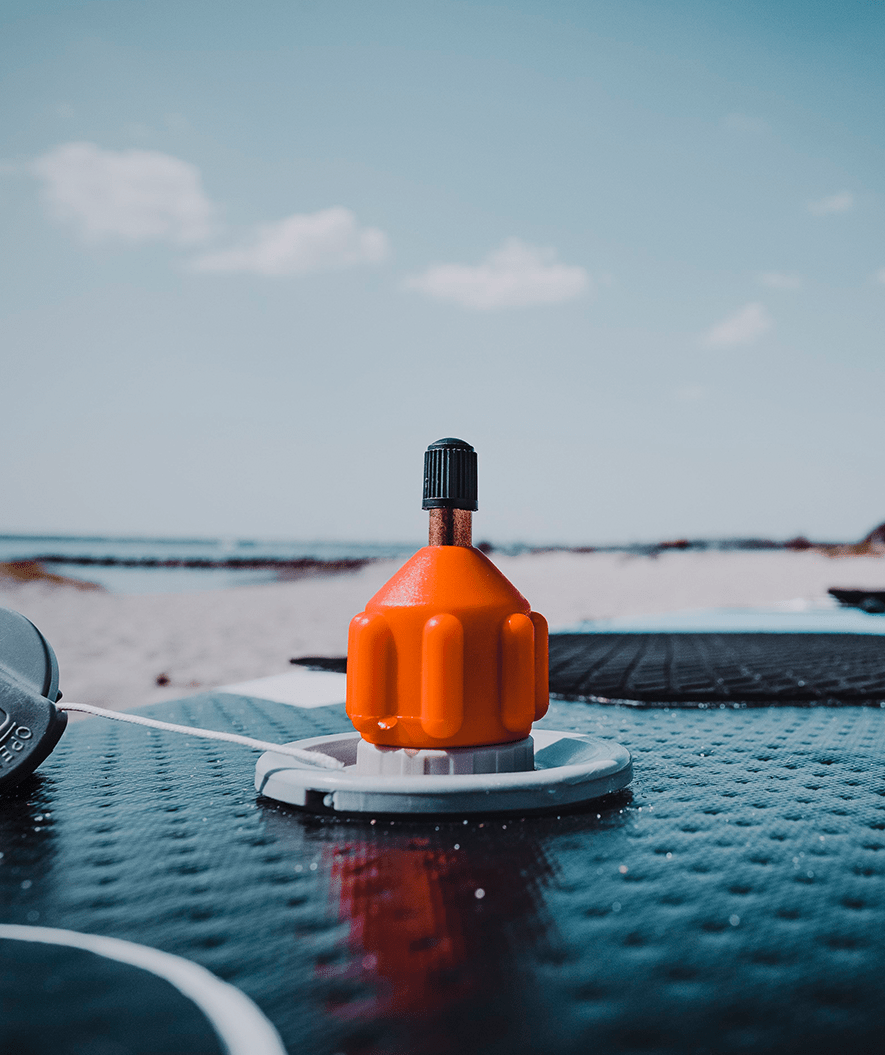 Watery SUP ventil adapter - Oransje