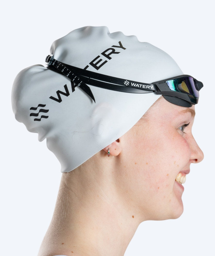 Watery svømmebriller - Instinct Ultra Mirror - Svart/gull