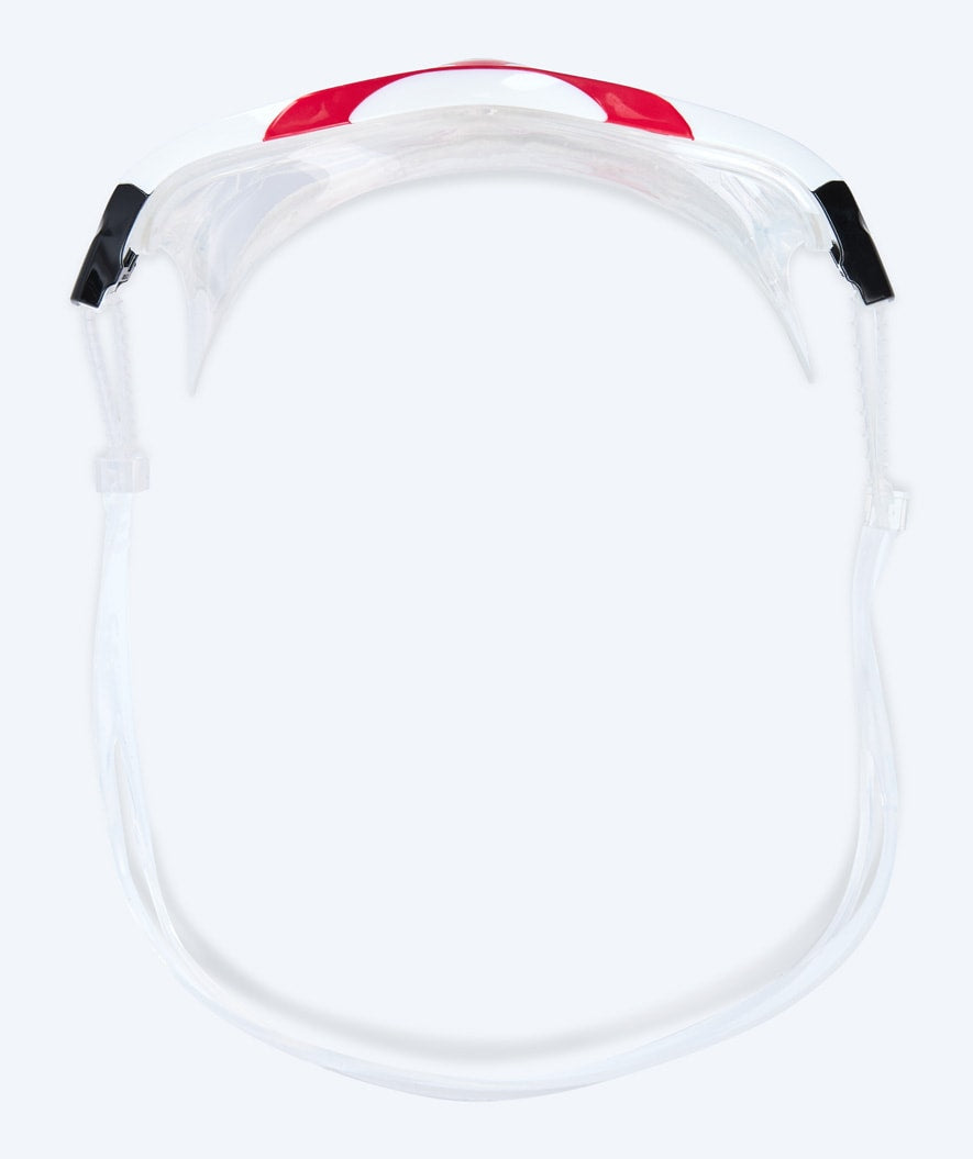 Watery svømmemaske til voksne - Mantis - Rød/klar