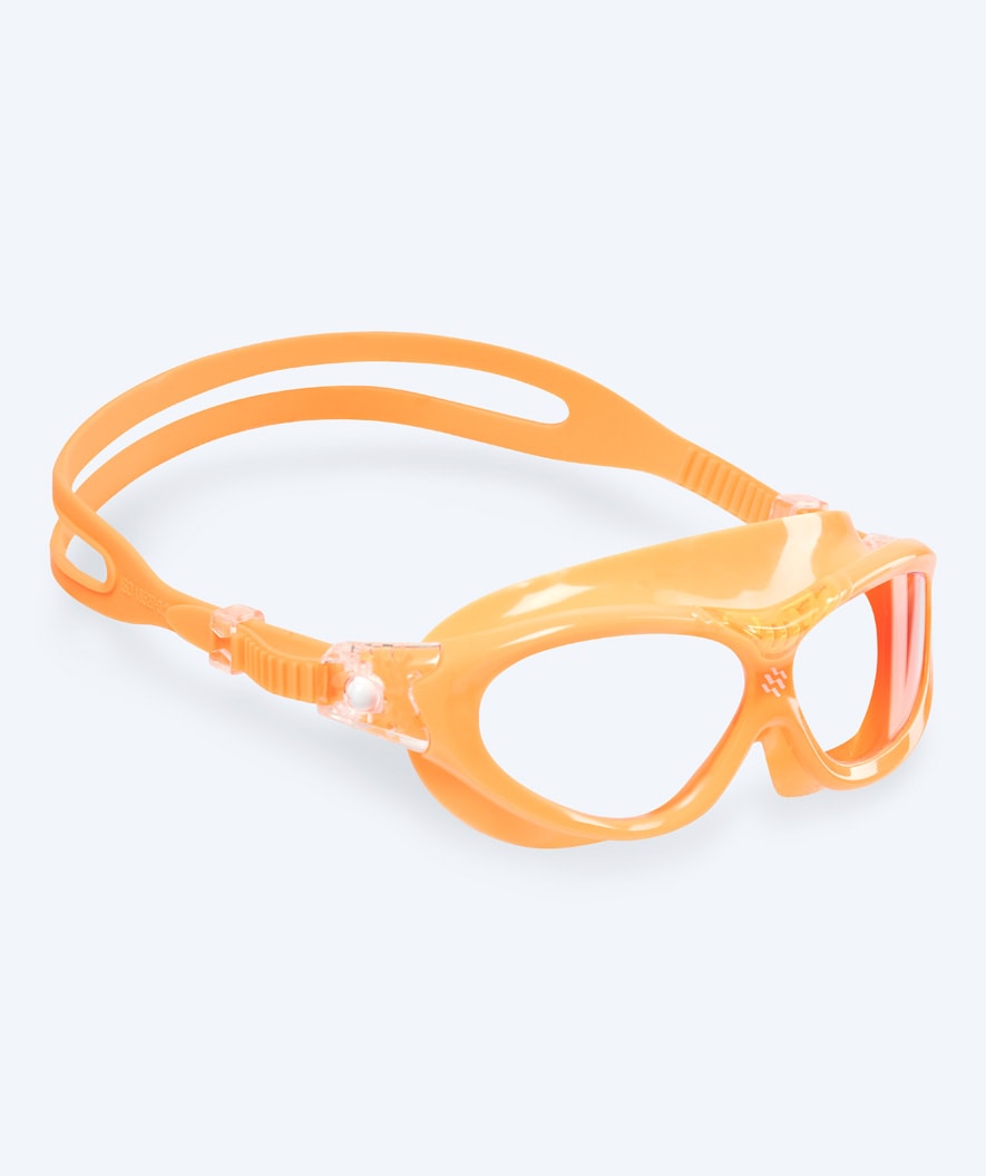 Watery svømmebriller til barn - Mantis 2.0 - Oransje/klar