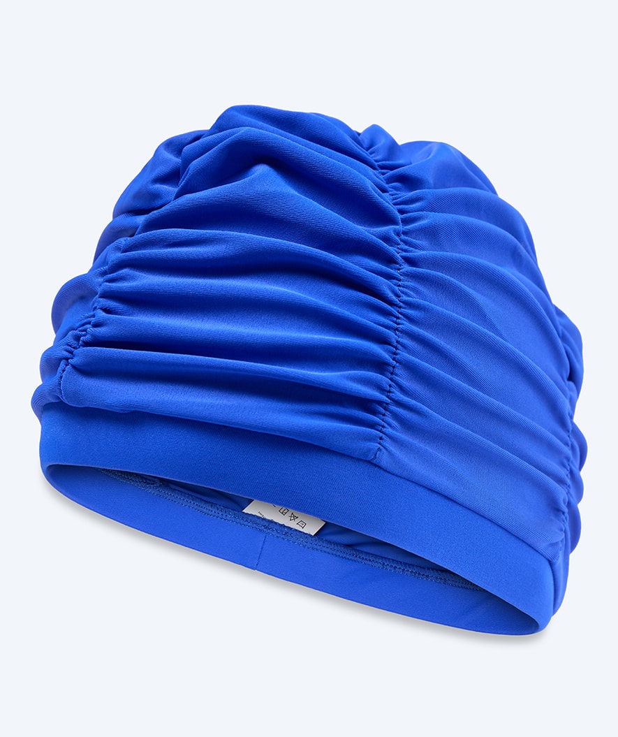 Watery badehette med draperinger - Maxwell - Royal Blue