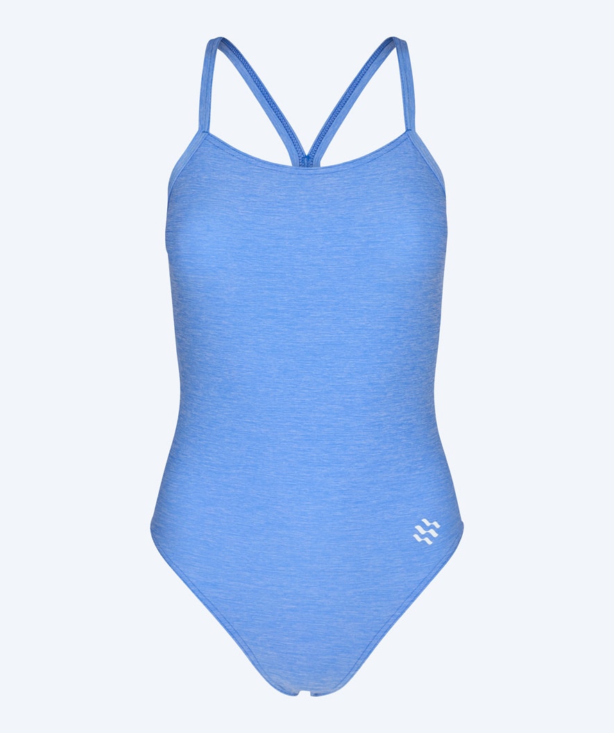 Watery badedrakt for damer - Melange Freestyler - Turning Blue