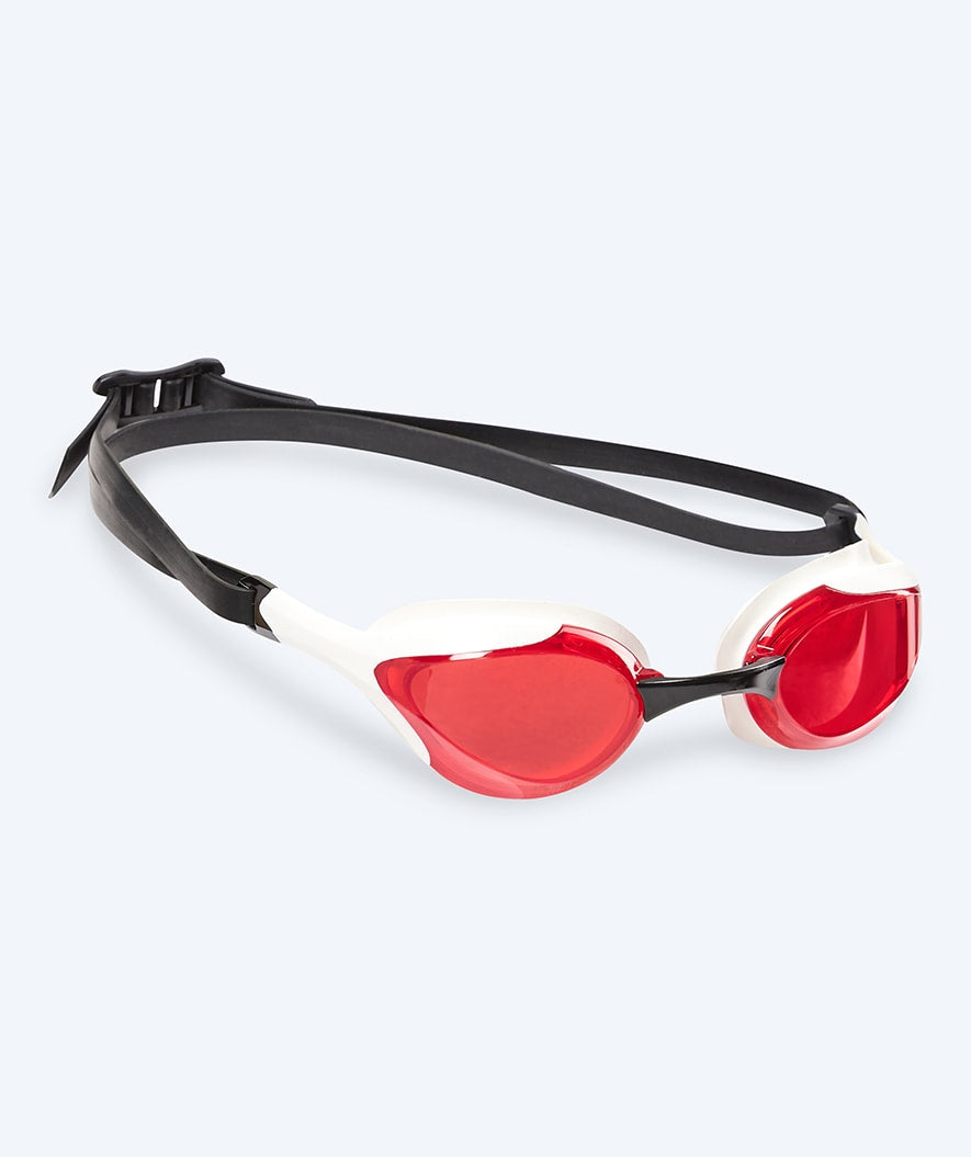 Watery Elite svømmebriller - Murphy Active - Hvit/rosa