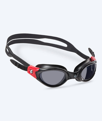 Watery svømmebriller til trening - Pacific Active - Svart/sotet