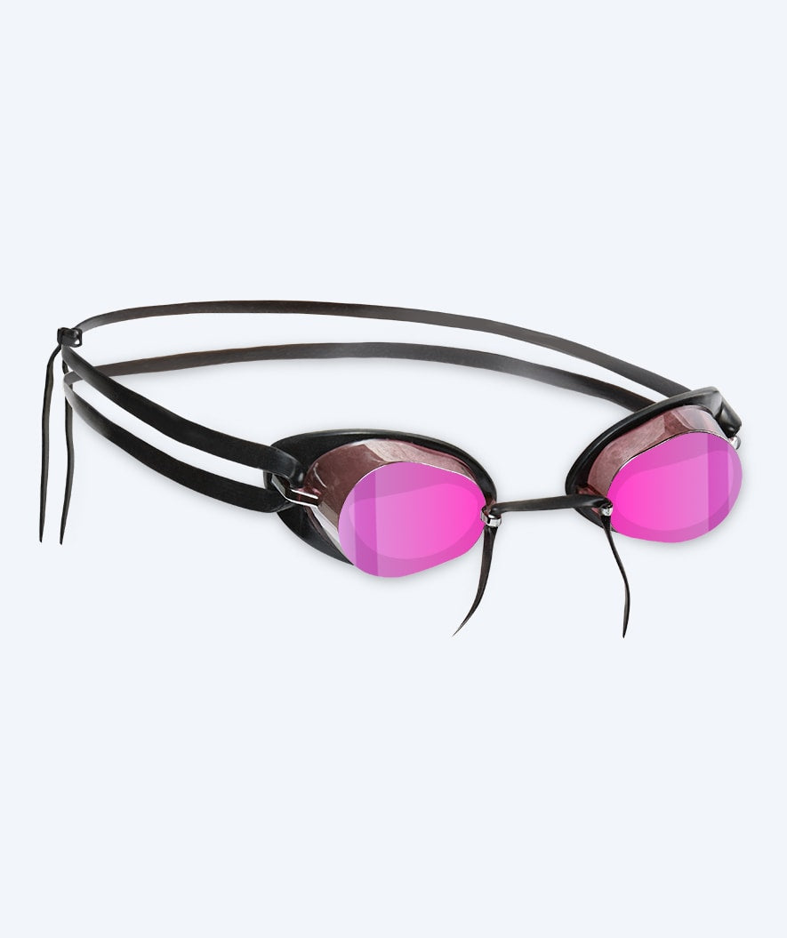 Watery svømmebriller - Proflex Swedish Mirror - Rosa/rosa