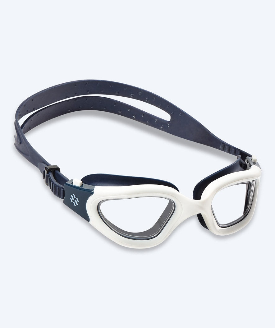 Watery mosjons svømmebriller - Raven Active - Mørkeblå/klar
