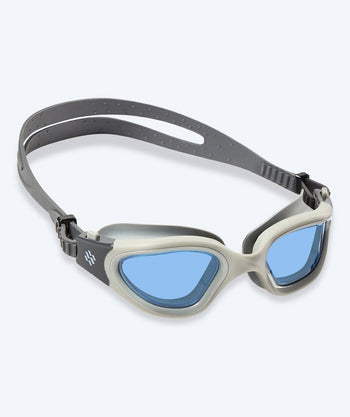 Watery mosjons svømmebriller - Raven Active - Grå/lyseblå