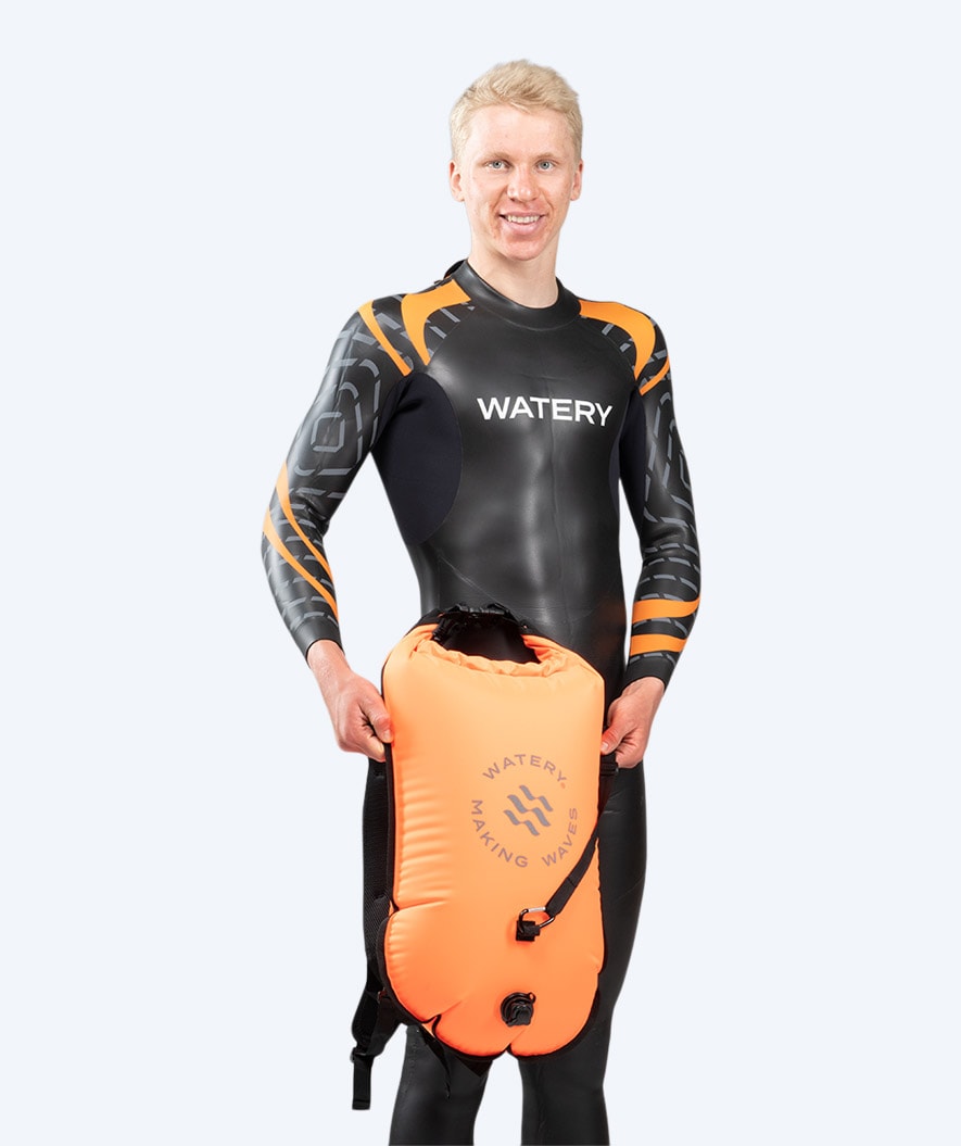 Watery svømmebøye - Swim&Run 35L - Oransje