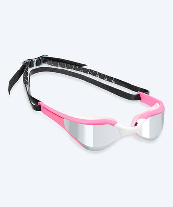 Watery svømmebriller - Instinct Elite Mirror - Rosa/sølv